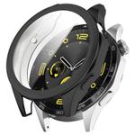 For Huawei Watch GT4 46mm Full Coverage TPU Electroplated Watch Protective Case(Black)