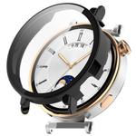 For Huawei Watch GT4 41mm PC+Tempered Glass Integrated Smart Watch Case(Black)