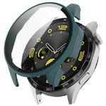 For Huawei Watch GT4 46mm PC+Tempered Glass Integrated Smart Watch Case(Green)