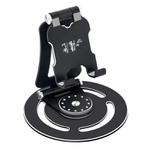 G60 Portable Folding 360-Degree Rotating Desktop Phone Tablet Holder(Black)