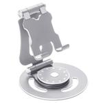 G62 Portable Folding 360-Degree Rotating Desktop Phone Holder(Silver)