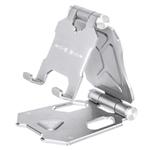 G55 Adjustable Bracket Large Size Folding Desktop Mobile Phone Holder(Silver)