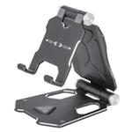 G52 Adjustable Bracket Small Size Folding Desktop Mobile Phone Holder(Titanium Grey)