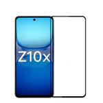 For vivo iQOO Z10x MOFI 9H 2.5D Full Screen Tempered Glass Film(Black)