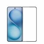 For vivo S30 MOFI 9H 2.5D Full Screen Tempered Glass Film(Black)