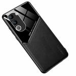 For vivo Y200 Global All-inclusive Leather Organic Glass Phone Case(Black)