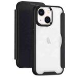 For iPhone 14 Pro RFID Blocking Adsorption Flip Leather Phone Case(Black)