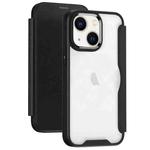 For iPhone 12 Pro Max RFID Blocking Adsorption Flip Leather Phone Case(Black)