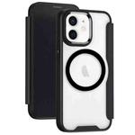 For iPhone 11 MagSafe RFID Blocking Adsorption Flip Leather Phone Case(Black)