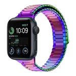 For Apple Watch SE 2022 44mm Bamboo Magnetic Stainless Steel Metal Watch Strap(Color)