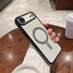 For iPhone 17 Air Diamond Plated MagSafe TPU Phone Case(Black)