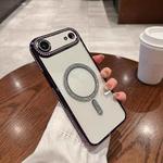 For iPhone 17 Air Diamond Plated MagSafe TPU Phone Case(Purple)