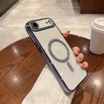For iPhone 17 Air Diamond Plated MagSafe TPU Phone Case(Blue)