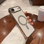 For iPhone 17 Air Diamond Plated MagSafe TPU Phone Case(Gold)