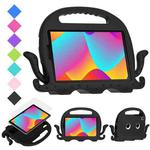 For TCL Tab 8 LE / WiFi 2023 Octopus Style EVA Hybrid PC Shockproof Tablet Case with Strap(Black)