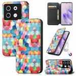 For Infinix Zero 30 5G CaseNeo Colorful Magnetic Leather Phone Case(Magic Space)