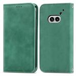 For Nothing Phone 2a Retro Skin Feel Magnetic Flip Leather Phone Case(Green)