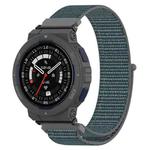 For Amazfit Active Edge A2212 Nylon Loop Hook and Loop Fastener Watch Band(Fengyun Grey)
