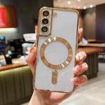 For Samsung Galaxy S21 FE 5G MagSafe Electroplating TPU Phone Case(Gold)