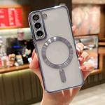 For Samsung Galaxy Note10  MagSafe Electroplating TPU Phone Case(Sierra Blue)