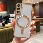 For Samsung Galaxy S24 5G MagSafe Electroplating TPU Phone Case(Gold)