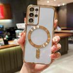For Samsung Galaxy S24 Ultra 5G MagSafe Electroplating TPU Phone Case(Gold)