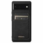 For Google Pixel 9 Pro XL Suteni H16 Litchi Texture Leather Detachable Wallet Back Phone Case(Black)