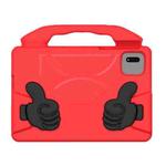 For Redmi Pad 2/ SE 11 2025 Thumb Bracket EVA Shockproof Tablet Case(Red)