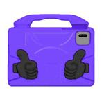 For Redmi Pad 2/ SE 11 2025 Thumb Bracket EVA Shockproof Tablet Case(Purple)