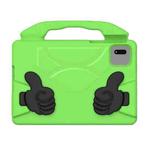 For Redmi Pad 2/ SE 11 2025 Thumb Bracket EVA Shockproof Tablet Case(Green)