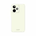 For Realme GT 7 Global MOFI Qin Series Skin Feel All-inclusive PC Phone Case(Beige)