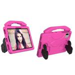 For Samsung Galaxy TAB S9 11 X710 2023 Thumb Bracket EVA Shockproof Tablet Case(Rose Red)