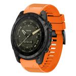 For Garmin Tactix 7 AMOLED Quick Release 26mm Silicone Watch Band(Orange)