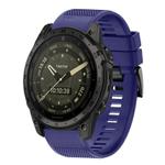 For Garmin Tactix 7 AMOLED Quick Release 26mm Silicone Watch Band(Midnight Blue)