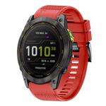 For Garmin Enduro 2 Quick Release 26mm Silicone Watch Band(Red)