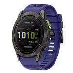 For Garmin Enduro 2 Quick Release 26mm Silicone Watch Band(Midnight Blue)