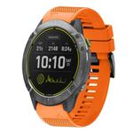 For Garmin Enduro Quick Release 26mm Silicone Watch Band(Orange)
