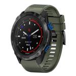 For Garmin Descent MK 2i Quick Release 26mm Silicone Watch Band(Army Green)