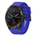 For Garmin Descent MK 2i Quick Release 26mm Silicone Watch Band(Dark Blue)