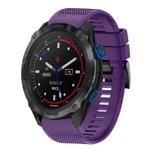 For Garmin Descent MK 2i Quick Release 26mm Silicone Watch Band(Purple)