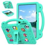 For Honor Pad 10 12.1 2025 Handle Kickstand Children EVA Shockproof Tablet Case(Mint Green)