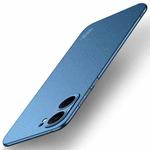 For vivo iQOO Neo9 / Neo9 Pro MOFI Fandun Series Frosted PC Ultra-thin All-inclusive Phone Case(Blue)