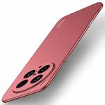 For vivo X200 Ultra MOFI Fandun Series Frosted PC Ultra-thin All-inclusive Phone Case(Red)