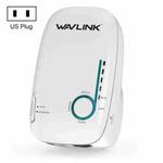 WAVLINK WN576K1 AC1200 Household WiFi Router Network Extender Dual Band Wireless Repeater, Plug:US Plug (White)
