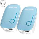 WAVLINK WN576K2 AC1200 Household WiFi Router Network Extender Dual Band Wireless Repeater, Plug:AU Plug (Blue)