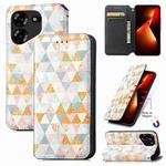 For Tecno Pova 5 4G CaseNeo Colorful Magnetic Leather Phone Case(Rhombus)