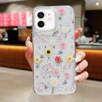 For iPhone 12 / 12 Pro Spring Garden Epoxy TPU Phone Case(F01 Love of Butterfly)