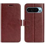 For Google Pixel 9 / 9 Pro R64 Texture Horizontal Flip Leather Phone Case(Brown)