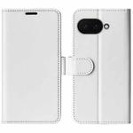 For Google Pixel 9a R64 Texture Horizontal Flip Leather Phone Case(White)