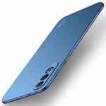 For OPPO K12 / OnePlus Nord CE4 MOFI Fandun Series Frosted PC Ultra-thin All-inclusive Phone Case(Blue)